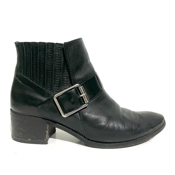 Aquatalia Leather Foster Weatherproof Ankle Boots - Picture 1 of 11